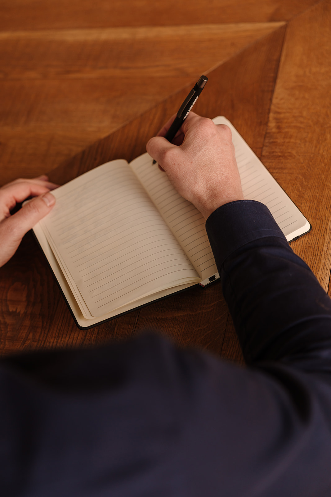 Aantekeningen maken in een notitieboek